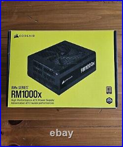 Corsair RM1000x 1000W +80GOLD Fully Modular ATX Power Supply Black