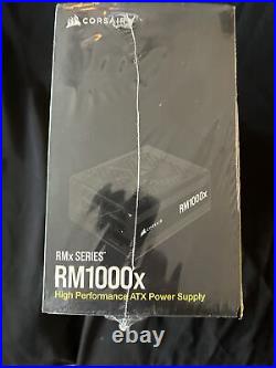 Corsair RM1000x 1000W +80GOLD Fully Modular ATX Power Supply Black