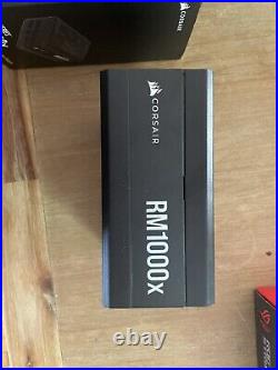 Corsair RM1000x 1000W +80GOLD Fully Modular ATX Power Supply Black Not Og Box