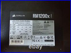 Corsair RM1200x SHIFT 80 PLUS Gold Fully Modular ATX Power Supply Black NOT USED