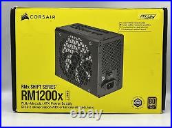 Corsair RM1200x SHIFT Fully Modular ATX Power Supply CP-9020254-NA New Open Box
