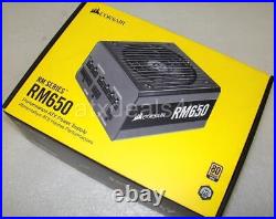 Corsair RM650 RM Series 80 Plus Gold 650W ATX Power Supply New other