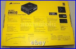Corsair RM650 RM Series 80 Plus Gold 650W ATX Power Supply New other