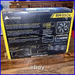 Corsair RM650X CP-9020178-NA 650 W 80 Plus Gold Fully Power Supply Modular, PO1