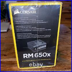 Corsair RM650X CP-9020178-NA 650 W 80 Plus Gold Fully Power Supply Modular, PO1