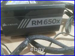 Corsair RM650x 2 pieces power supply unit. Gold certificate