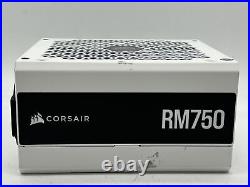 Corsair RM750 750W 80+ Gold Fully Modular ATX Power Supply White New Open Read