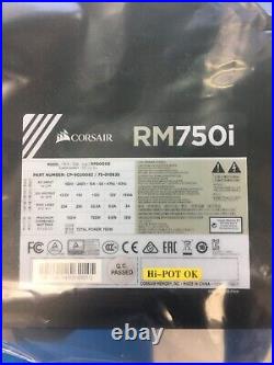 Corsair RM750i 750 Watt Power Supply with Premium Individually Sleeved (BLACK)