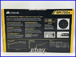 Corsair RM750x 80 Plus Gold Fully Modular Power Supply CP-9020187-NA Sealed