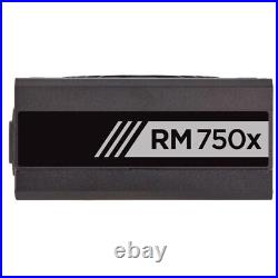 Corsair RM750x RMx Series Fully Modular ATX Power Supply 750W 80 PLUS Gold Black