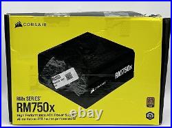 Corsair RM750x Series 80+ Gold Fully Modular Power Supply New Open Box