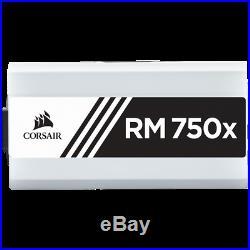Corsair RM750x White Power Supply (2018) ATX 80 PLUS Gold Certified, CP9020187NA