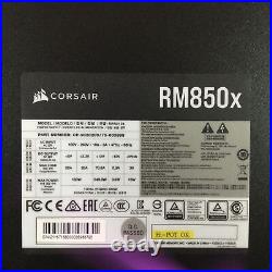 Corsair RM850X RPS0124 Black 850 W 80 Plus Gold Fully Modular Power Supply Used