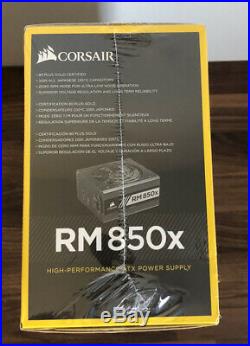 Corsair RM850x 850 W 80 PLUS Gold Certified Fully Modular PSU, CP-9020180-NA
