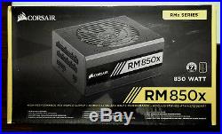 Corsair RM850x 850W 80+ Gold Full Modular Power Supply (PSU) CP-9020093-NA New