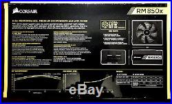Corsair RM850x 850W 80+ Gold Full Modular Power Supply (PSU) CP-9020093-NA New