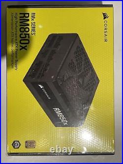 Corsair RM850x Fully Modular ATX Power Supply 80 PLUS Gold Low-Noise Fan Black