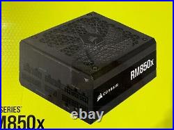 Corsair RM850x Fully Modular ATX Power Supply 80 PLUS Gold Low-Noise Fan Black