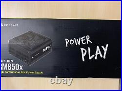 Corsair RM850x Fully Modular ATX Power Supply 80 PLUS Gold Low-Noise Fan Black