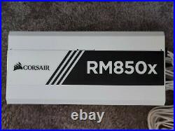 Corsair RM850x PSU 850w ATX 80 Plus Gold White White modular cables