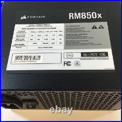 Corsair RM850x RPS0124 Black 850 Watt Fully Modular ATX Power Supply Used