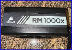 Corsair RMX Series, RM1000x, 1000 Watt, Gold, Fully Modular Power Supply