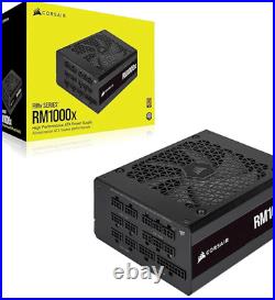 Corsair RMX Series RM1000x, 1000 Watt, Gold, Fully Modular Power Supply Zero RPM