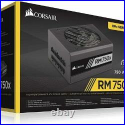 Corsair RMX Series, RM750x, 750 Watt, 80+ Gold Certified, Fully Modular Power