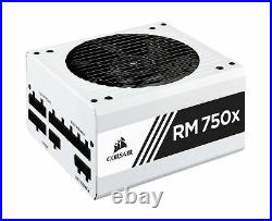 Corsair RMX White Series (2018), RM750x, 750 Watt, 80+ Gold Certified, Fully