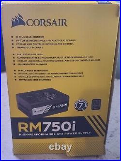 Corsair RMi Series RM750i Power Supply 750 Watt 80 Plus Gold Certify Modular PSU