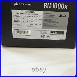 Corsair RMx Series RM1000x Black High Performance ATX Power Supply Used