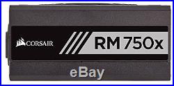 Corsair RMx Series, RM750x, 750W, Fully Modular Power Supply, 80 PLUS Gold Certi
