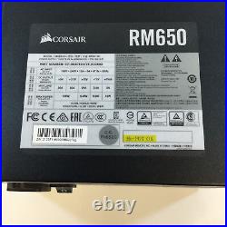 Corsair RPS0118 Black RM650 650 Wattage High Performance ATX Power Supply Used