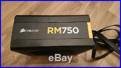 Corsair Rm750 750w 80 Plus Gold Power Supply Free P&p