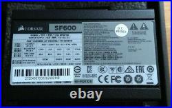 Corsair SF Series SF600 600 Watt 80 PLUS PLATINUM Certified Power Supply PSU