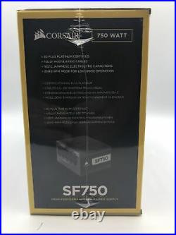 Corsair SF Series SF750 750 Watt 80 Plus Platinum SFF ITX Power Supply new
