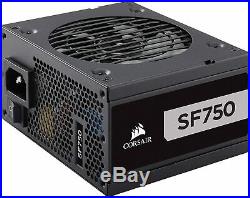 Corsair SF Series, SF750, 750 Watt, SFX, 80+ Platinum Fully Modular Power Supply
