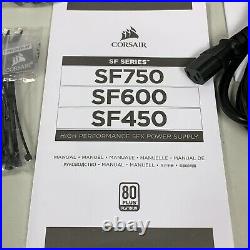 Corsair SF Series SF750 Black 750 Watt High Performance SFX Power Supply