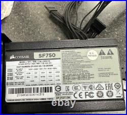 Corsair SF750 Black Peripheral SATA 24 Pin ATX Computer Power Supply Used WORKS