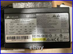 Corsair Sf600 Sf Series 600w 80 Plus Gold Certified Sfx Power Supply Cp-9020105