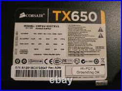 Corsair TX650 CMPSU-650TXV2 Power Supply
