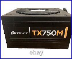 Corsair TX750 80 PLUS Bronze Certified 750W High Performance Power Supply NWT