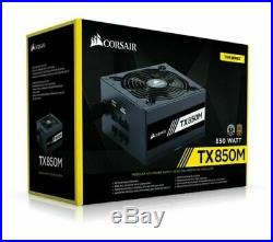 Corsair TX850M 850W 80 Plus Gold Modular Power Supply Computer PSU