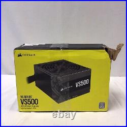 Corsair VS500 500 Watt 80 PLUS Certified Non-Modular ATX PSU Black