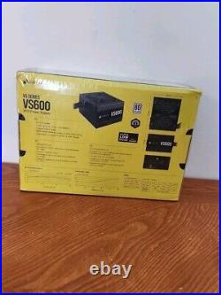 Corsair VS600 600W 80 PLUS Certified. New In Sealed Pkg