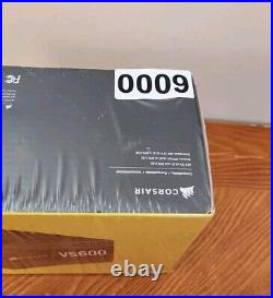 Corsair VS600 600W 80 PLUS Certified. New In Sealed Pkg