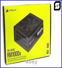 Cosair RM1000x RMe Fully Modular ATX Power Supply New Open Box 80 Gold Certified