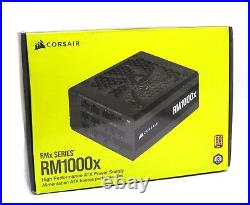 Cosair RM1000x RMe Fully Modular ATX Power Supply New Open Box 80 Gold Certified