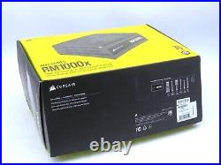 Cosair RM1000x RMe Fully Modular ATX Power Supply New Open Box 80 Gold Certified