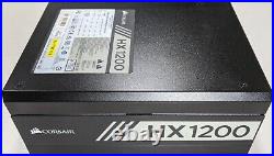 Crosair HX1200 80 PLUS PLATINUM Certified 1200W Fully Modular PSU Working
